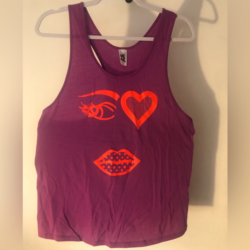 Authentic - Zumba Tank 👁️🧡👄